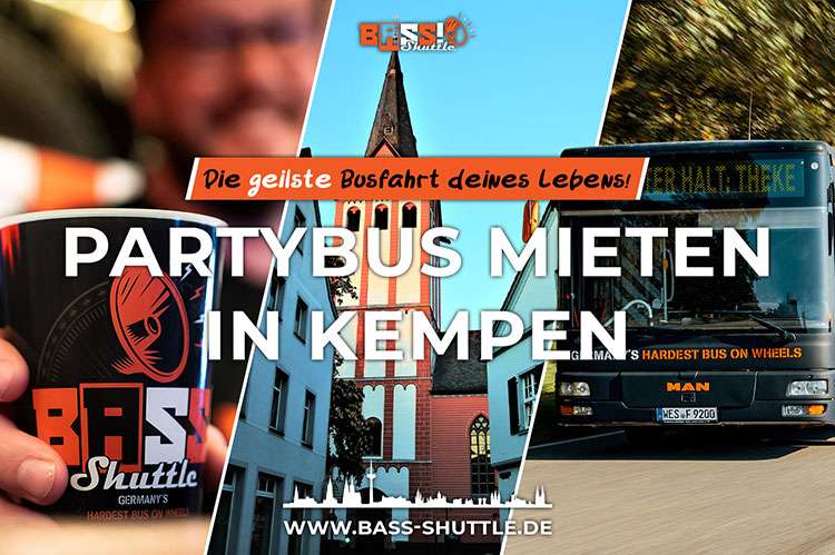 Partybusmieten in Kempen